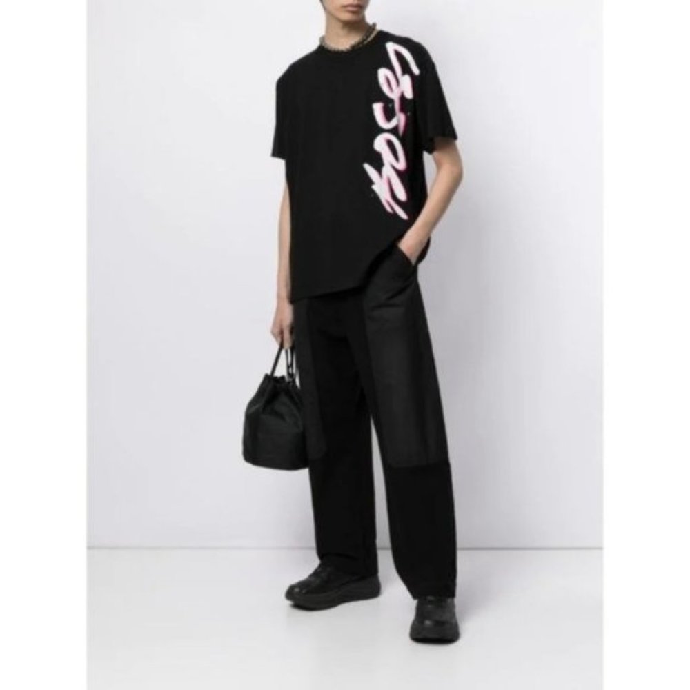 NWT Bossi Sportswear vertical logo-print T-shirt